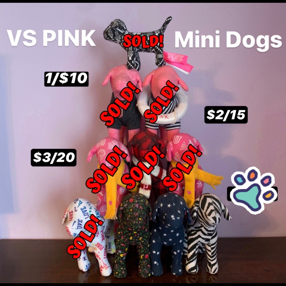 PINK Mini Dogs - Picture 2 of 10